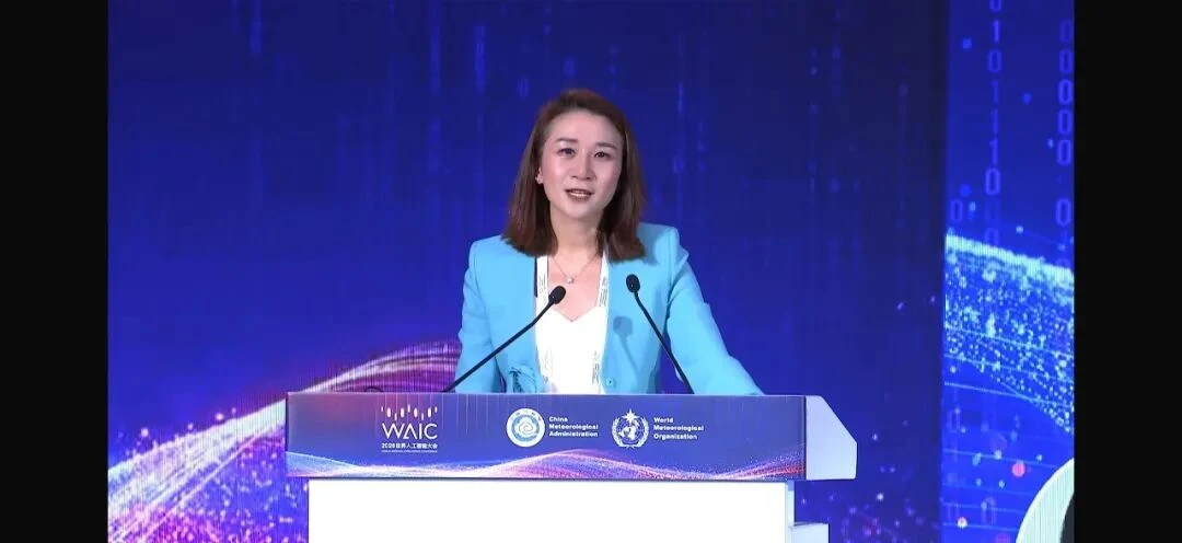 陆萌茜教授在WAIC 2026气象专场作主旨报告